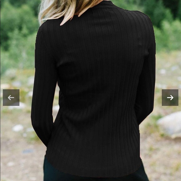 Ribbed long sleeve shirt - Picture 4 of 5